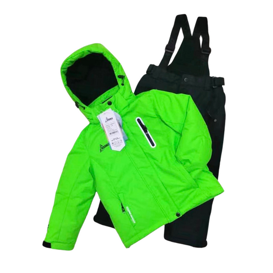 4420 Disumer Professional Boys’ Ski Set (Jacket + Pants) | Membrane 10,000 / 15,000 | Thinsulate Insulation | Down to –35 °C | Sizes 98–122 cm (3-7Y) | For Long Winter Walks & Active Sports