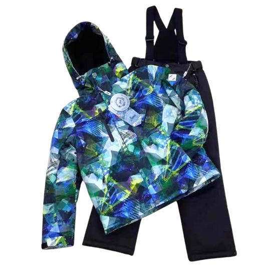 4420 Disumer Professional Boys’ Ski Set (Jacket + Pants) | Membrane 10,000 / 15,000 | Thinsulate Insulation | Down to –35 °C | Sizes 98–122 cm (3-7Y) | For Long Winter Walks & Active Sports