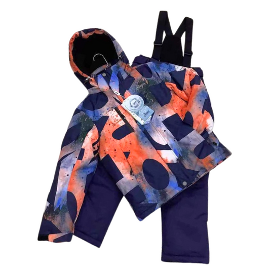 4420 Disumer Professional Boys’ Ski Set (Jacket + Pants) | Membrane 10,000 / 15,000 | Thinsulate Insulation | Down to –35 °C | Sizes 98–122 cm (3-7Y) | For Long Winter Walks & Active Sports