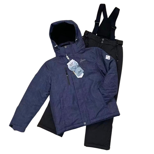 4415 Disumer Professional Boys’ Ski Set (Jacket + Pants) | Membrane 10,000 / 15,000 | Thinsulate Insulation | Down to –35 °C | Sizes 128–164 cm (7–15Y) | For Long Winter Walks & Active Sports