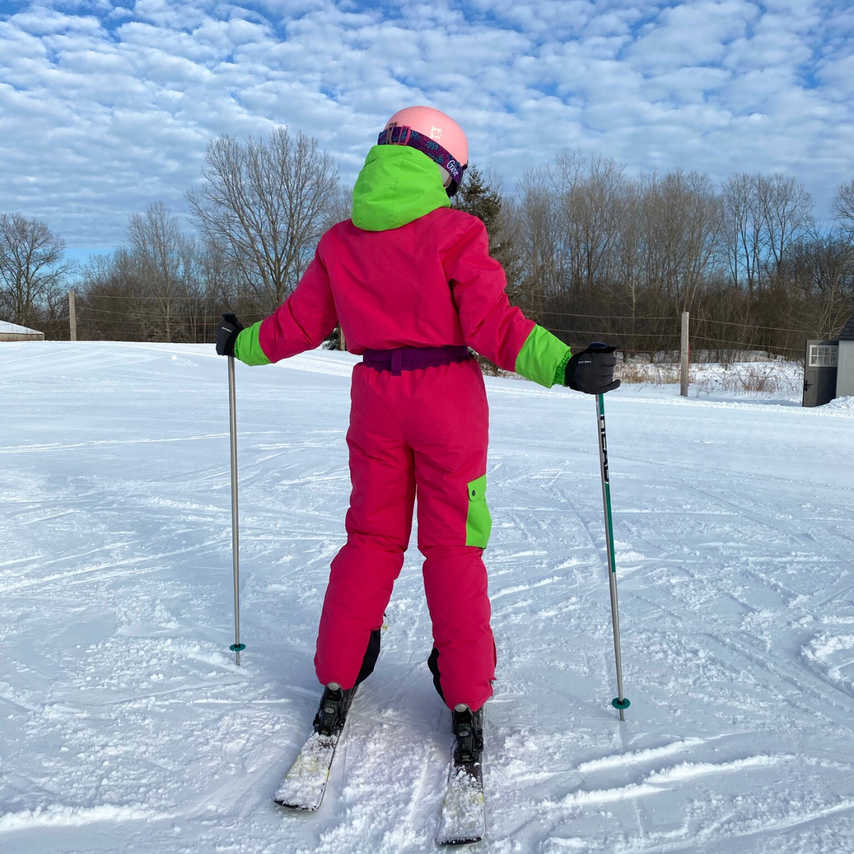201 Super Sale – Last Size! Kalborn Professional Girls’ Ski Jumpsuit | Waterproof Membrane 10,000 | Thinsulate Insulation | Down to –30 °C | Sizes 134–140 cm (9–10Y)