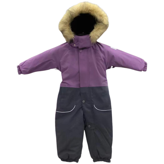 185 Unisex Winter Snowsuit for Toddlers | Faux Fur Hood | Waterproof & Windproof | Warm to –25 °C Without Layering | Sizes 86–104 cm (1–4 Y)