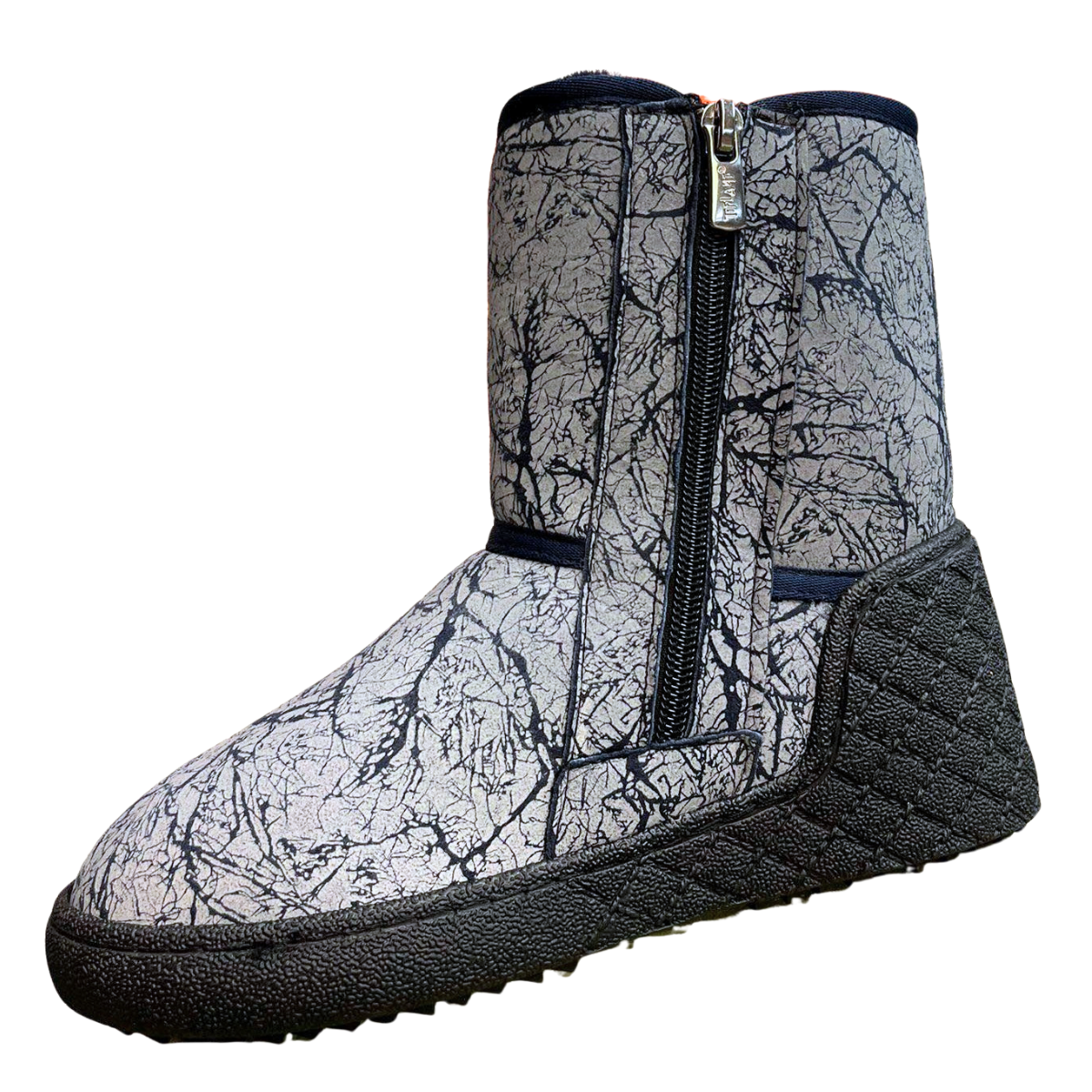 10711 Tiflani | Girls Winter High Boots with Inner Zipper & Natural Fur Lining | Reflective Leather | Up to −35°C (−31°F) | Made in Turkey | Sizes 21–36