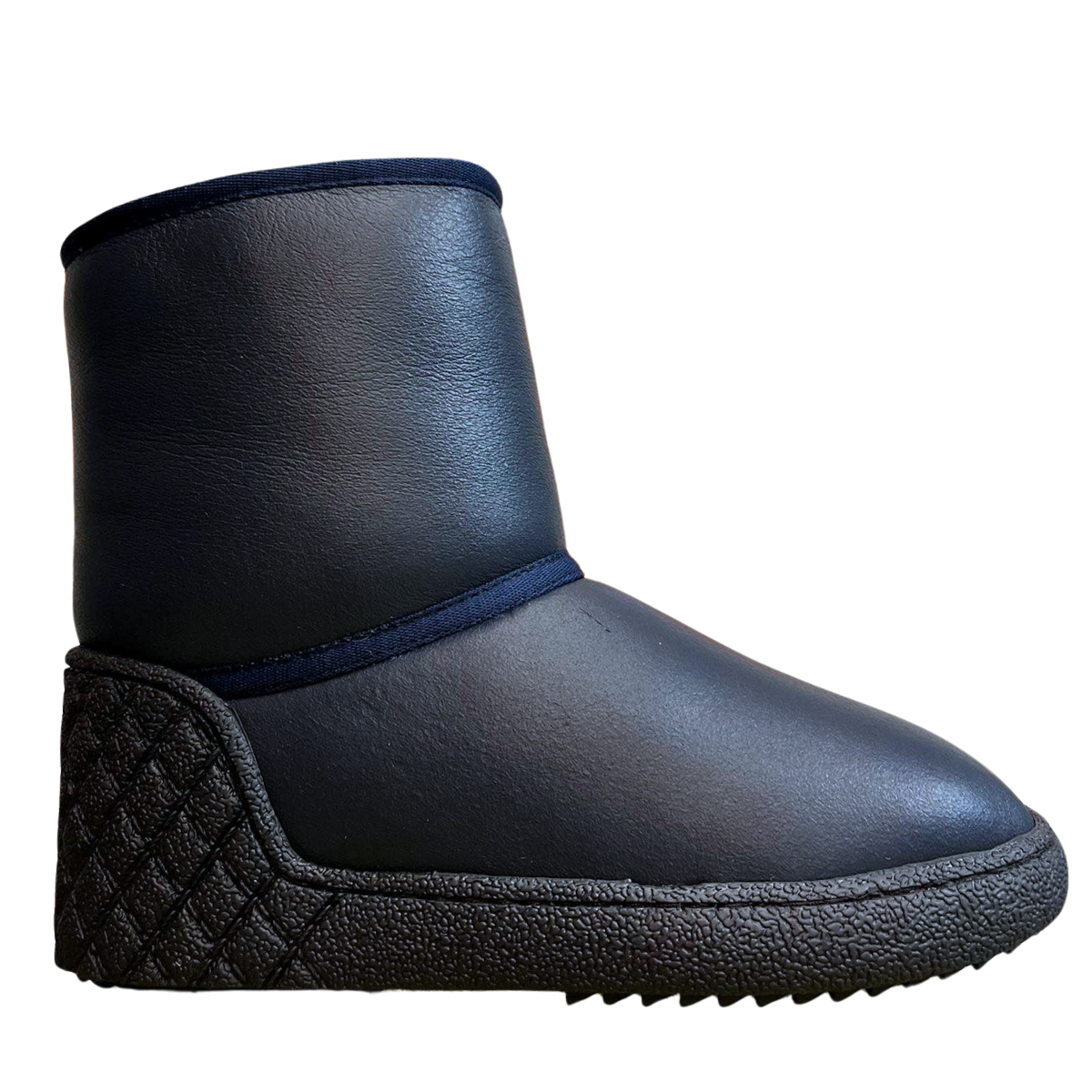 10714 Tiflani | Unisex Winter High Boots in Premium Calfskin Leather with Natural Fur Lining | Up to −35°C (−31°F) | Sizes 21–36 | Made in Turkey