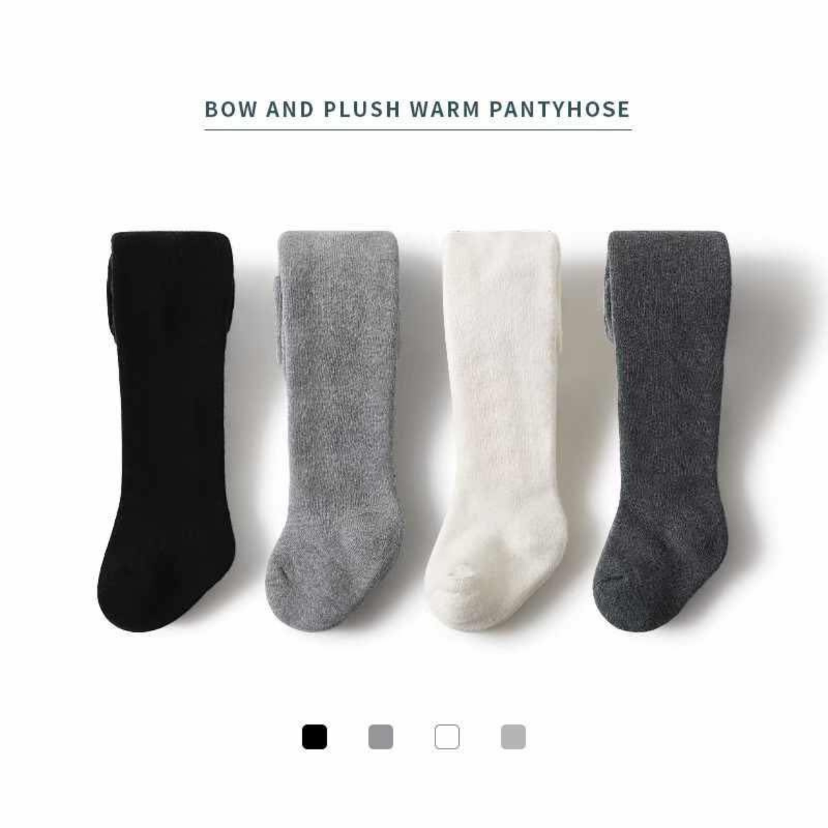 1002 Unisex Warm Cotton Tights with Soft Terry Inside | Sizes 0–5 Years | Everyday Comfort & Winter Warmth