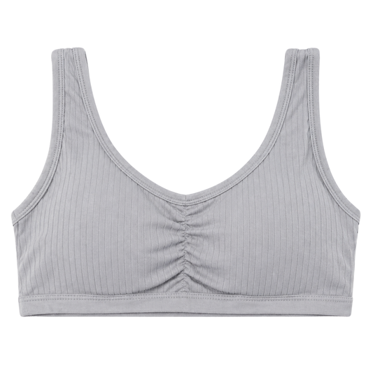 118-1 BIYO Kids Girls Cotton Bra Top with Removable Cups | 95% Cotton | Ages 9–14 | Made in Turkey