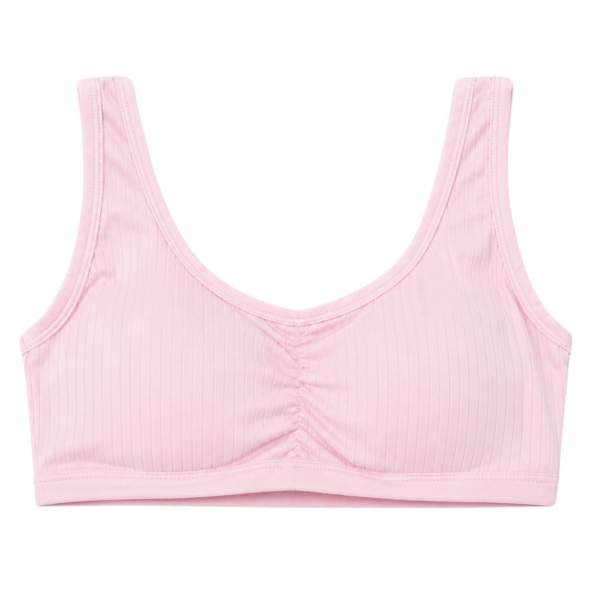 118-1 BIYO Kids Girls Cotton Bra Top with Removable Cups | 95% Cotton | Ages 9–14 | Made in Turkey