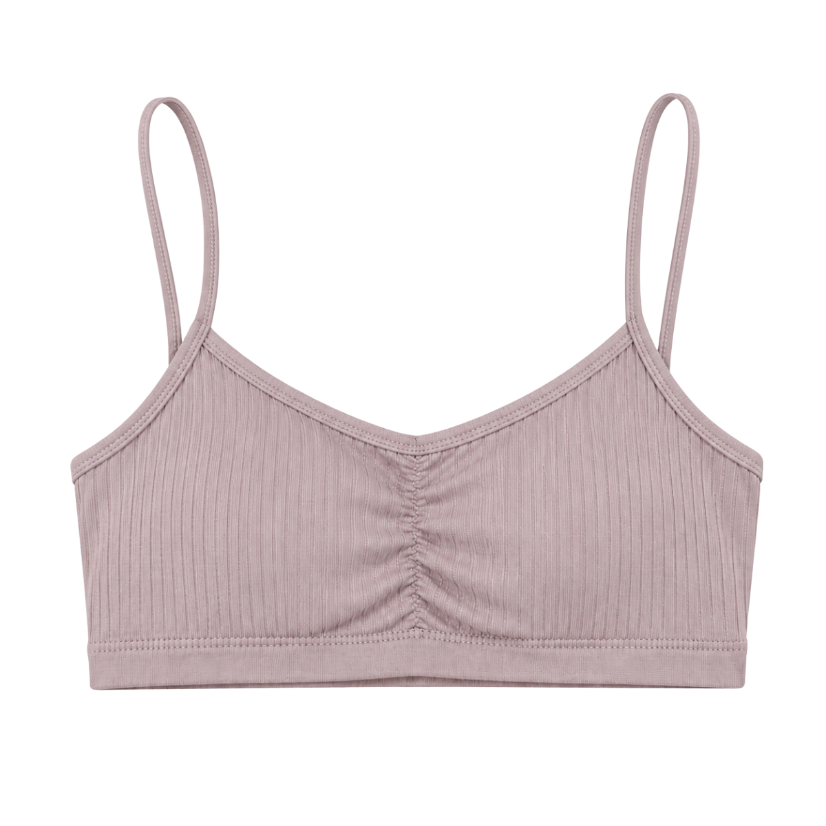 119-1 BIYO Kids Girls Cotton Bra Top with Thin Straps and Removable Cups | 95% Cotton | Ages 9–14 | Made in Turkey