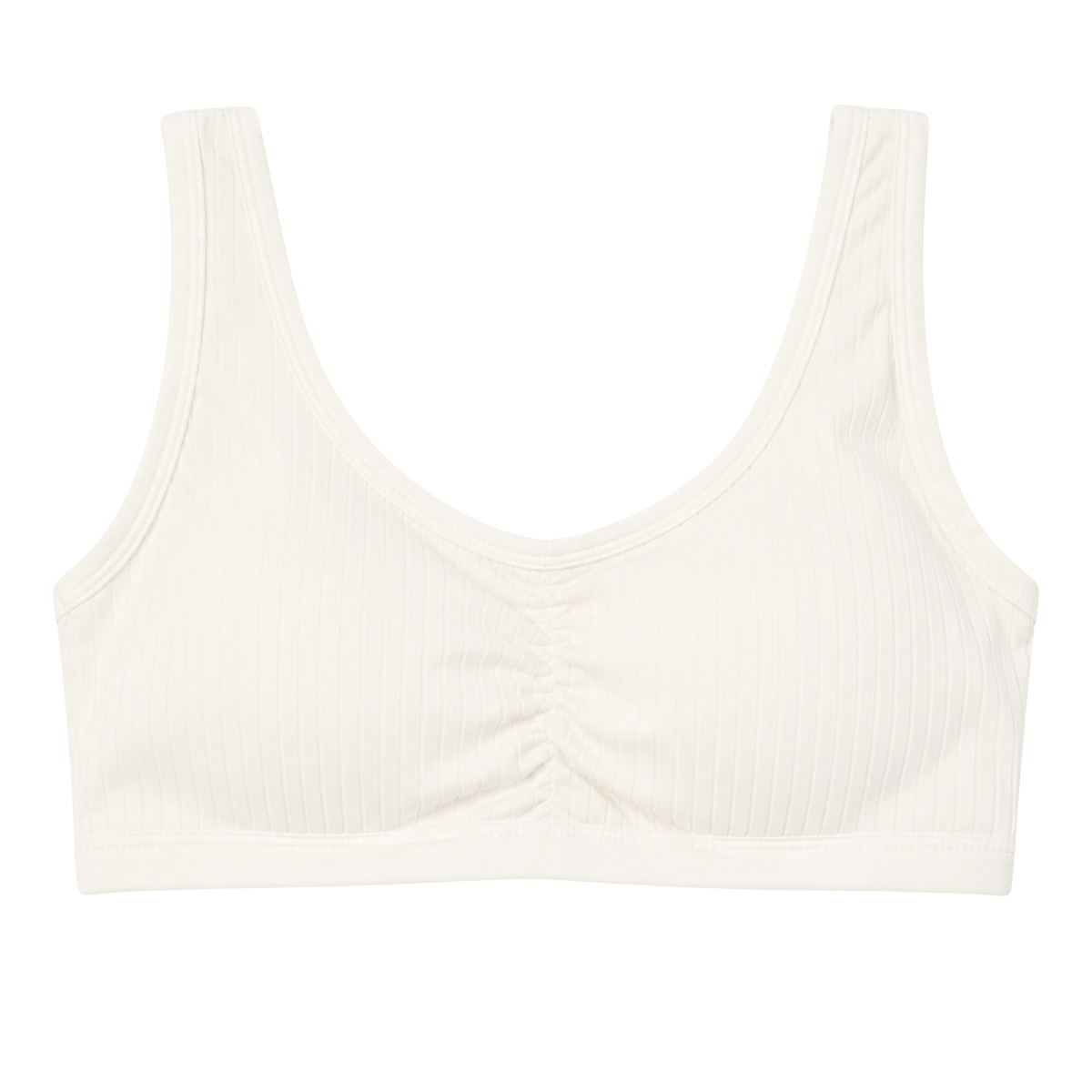 118-1 BIYO Kids Girls Cotton Bra Top with Removable Cups | 95% Cotton | Ages 9–14 | Made in Turkey