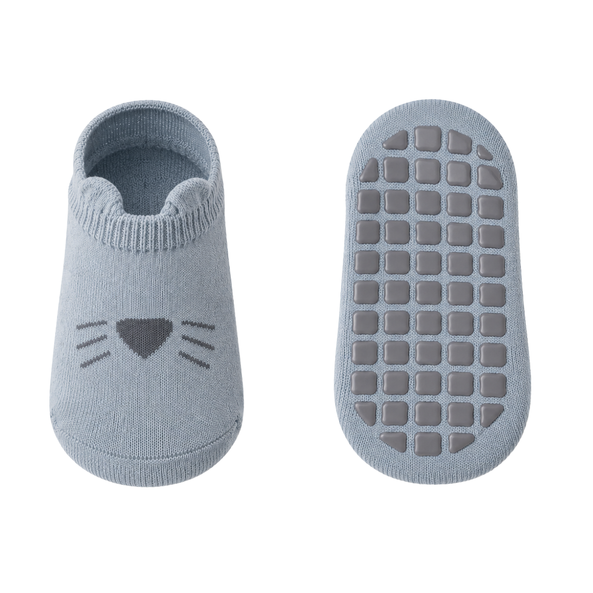 457 Unisex Short Thin Summer Cotton Grip Socks for Babies & Toddlers – Breathable Non-Slip Low Cut Socks | Sizes 12–24M, 2–4Y