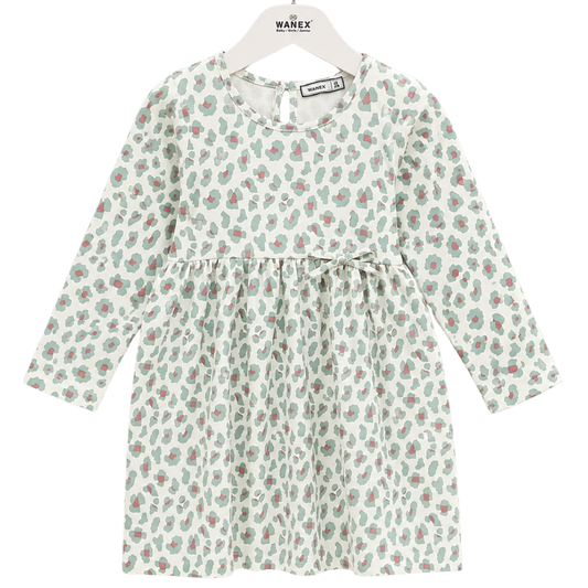 42201 Long-Sleeve Dress for Girls 2-7 years