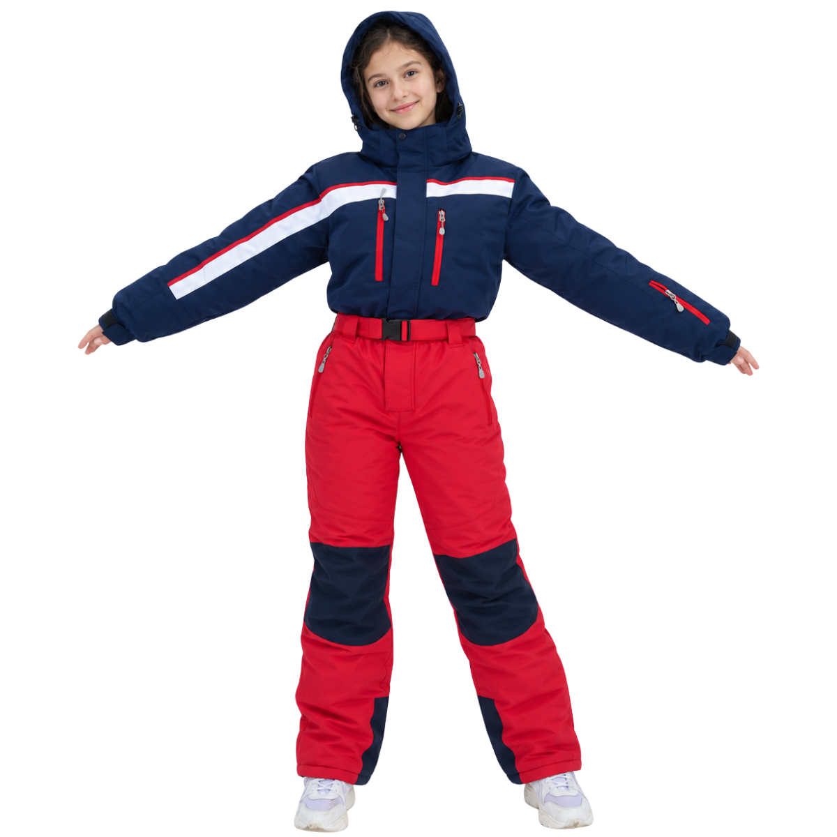 206 Super Sale! Kalborn Professional Unisex Kids’ Ski Jumpsuit | Membrane 10,000 | Thinsulate Insulation | Down to –30 °C | Sizes 146–164 cm (11–15Y)