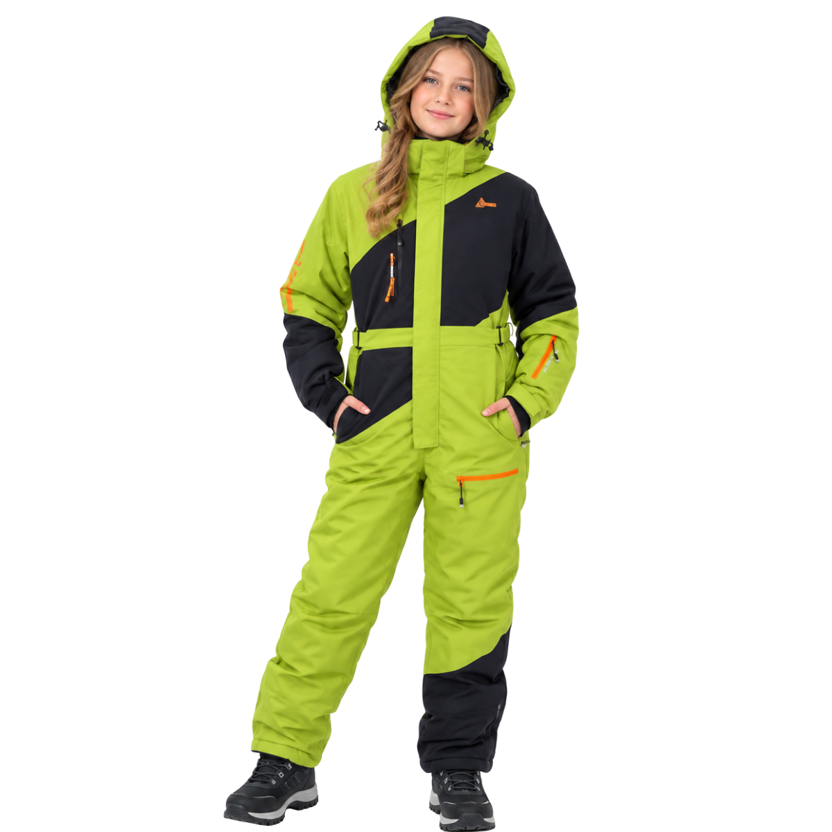 101 Unisex Kids & Teens Professional Ski & Snow Suit with Internal Suspenders | Waterproof 10K / Breathable 15K | Tinsulate 300g | -5°C to -35°C | Ages 7–15 | Sizes 128–164