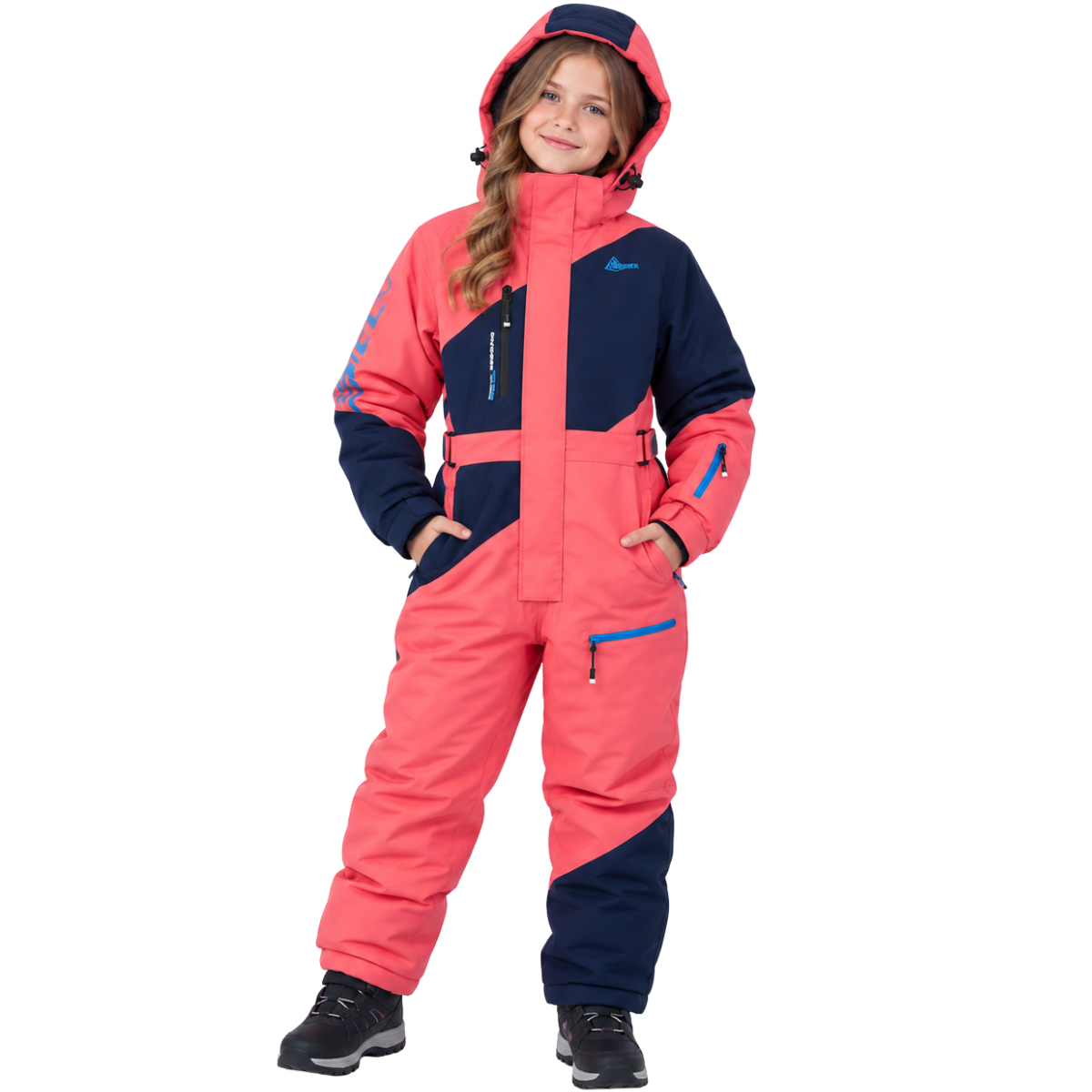 101 Unisex Kids & Teens Professional Ski & Snow Suit with Internal Suspenders | Waterproof 10K / Breathable 15K | Tinsulate 300g | -5°C to -35°C | Ages 7–15 | Sizes 128–164