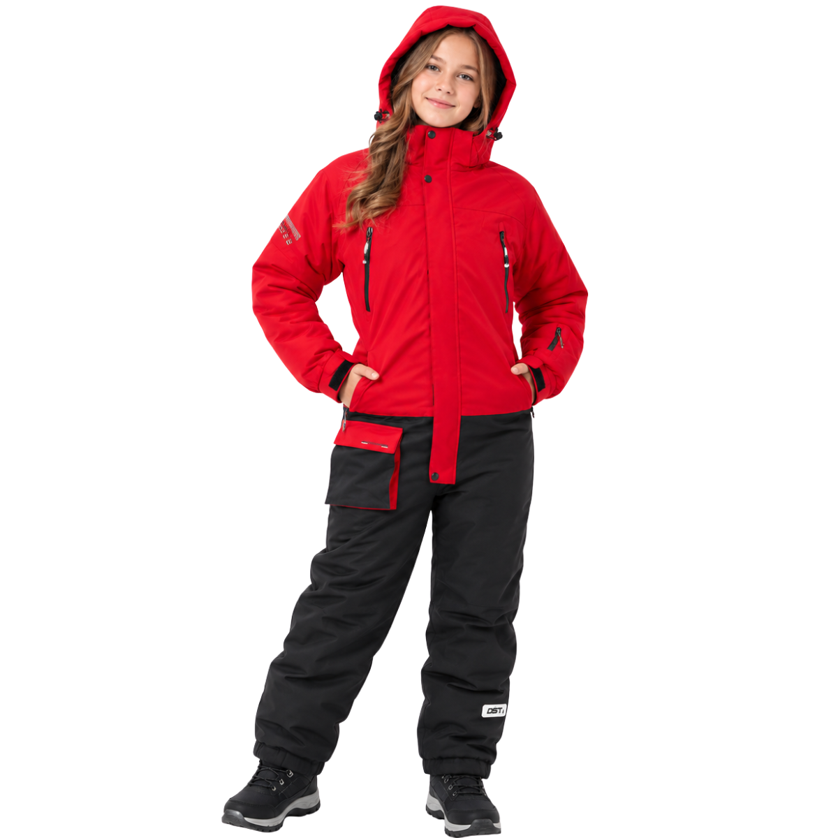 107 Unisex Kids & Teens Professional Ski & Snow Suit | Waterproof 10K / Breathable 15K | Tinsulate 300g | -5°C to -35°C | Ages 7–15 | Sizes 128–164