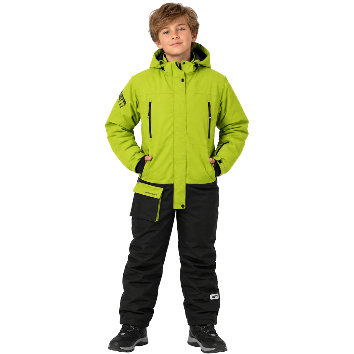 107 Unisex Kids & Teens Professional Ski & Snow Suit | Waterproof 10K / Breathable 15K | Tinsulate 300g | -5°C to -35°C | Ages 7–15 | Sizes 128–164