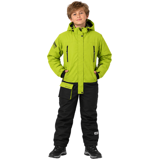 107 Unisex Kids & Teens Professional Ski & Snow Suit | Waterproof 10K / Breathable 15K | Tinsulate 300g | -5°C to -35°C | Ages 7–15 | Sizes 128–164