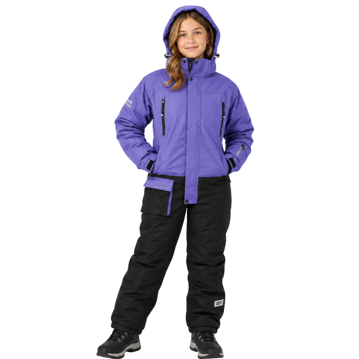 107 Unisex Kids & Teens Professional Ski & Snow Suit | Waterproof 10K / Breathable 15K | Tinsulate 300g | -5°C to -35°C | Ages 7–15 | Sizes 128–164