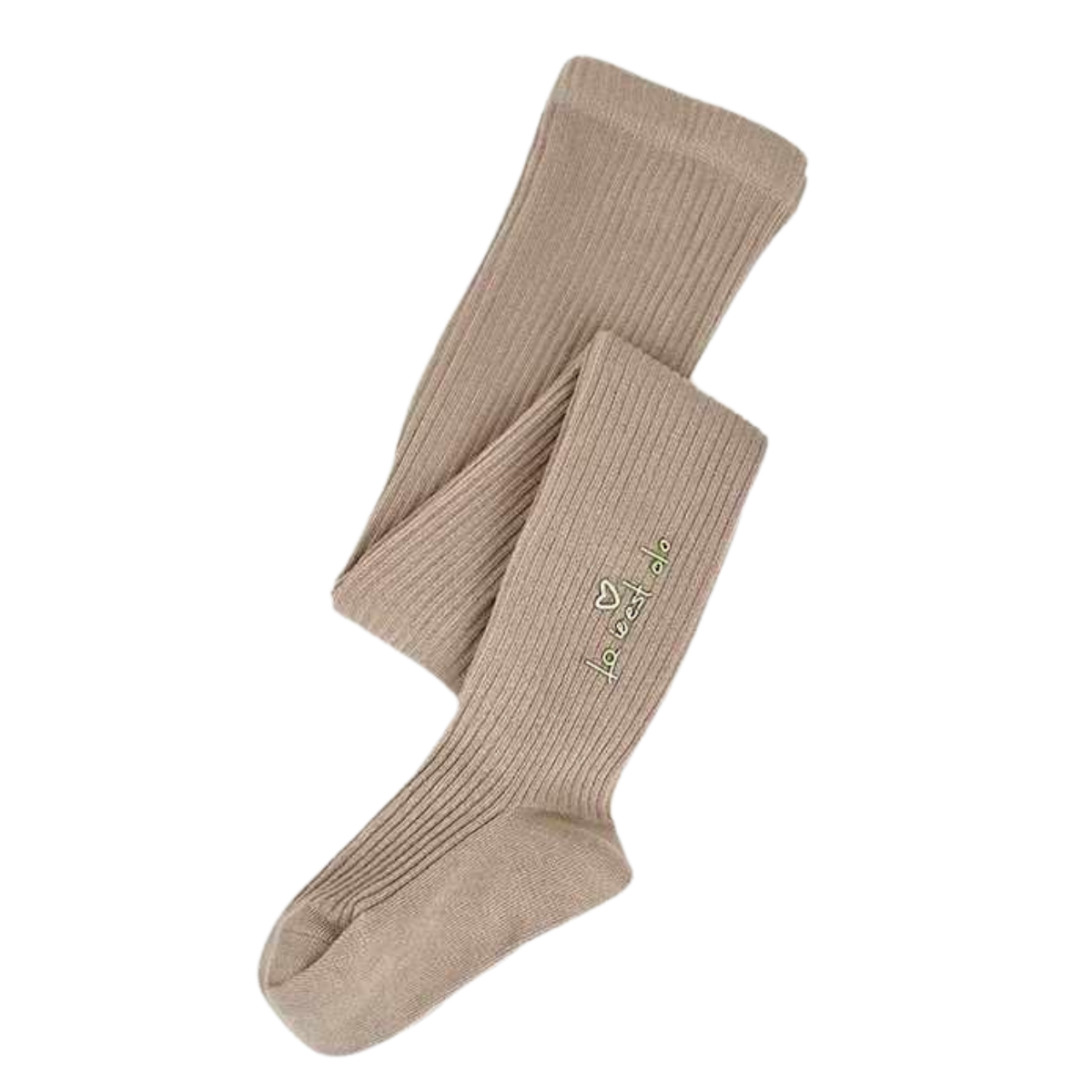 Printed Cotton Tights for Girls – Cozy Fit with Fun Letter Design