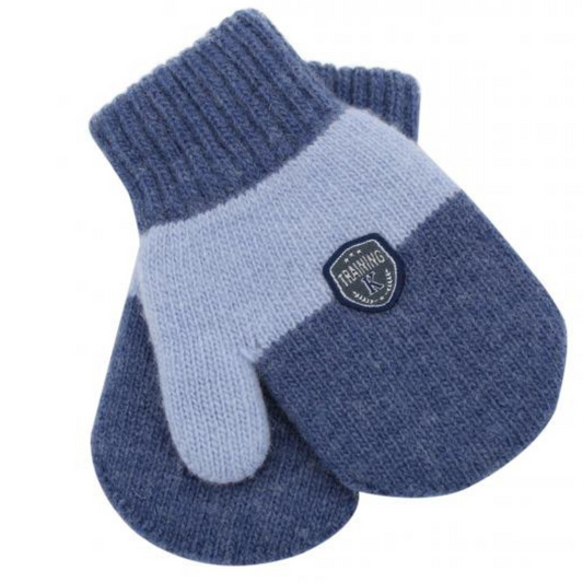 40743 Kids Boys’ Mittens | 2–4 Years | Wool & Cashmere | Single-Layer | Fall / Euro Winter