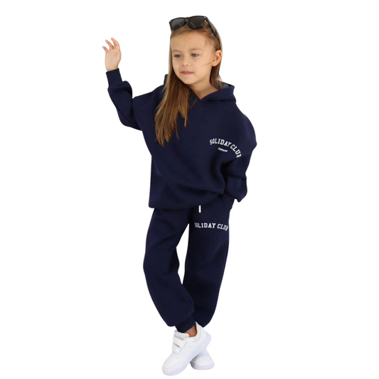 125 Unisex Kids’ Cotton Tracksuit with Fleece Lining | Fall–Winter | 100% Cotton| 4-12 Years (104-146 cm)