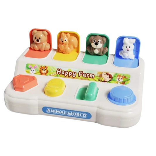 Montesorri Interactive Pop up Animals Sorting | Activity Toy for Kid