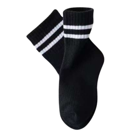 3931 Teen High-Cut Summer Cotton Socks – Lightweight, Breathable Mesh Cotton | 5 Pairs Pack | EU Size 35–40