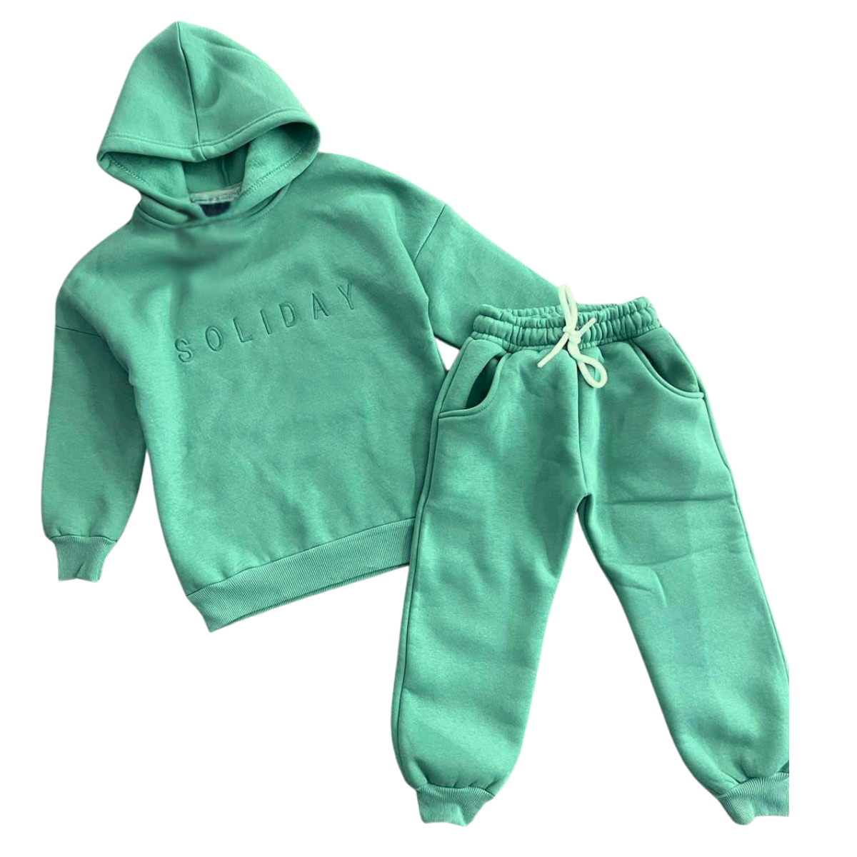 127  Unisex Kids’ Cotton Tracksuit with Fleece Lining | Fall–Winter | 100% Cotton| 4-12 Years (104-146 cm)