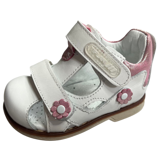 Girls' Orthopedic First Steps Sandals with Thomas Heel, Closed-Heel & Closed-Toe
