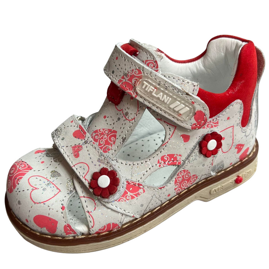 Girls' Orthopedic First Steps Sandals with Thomas Heel, Closed-Heel & Closed-Toe