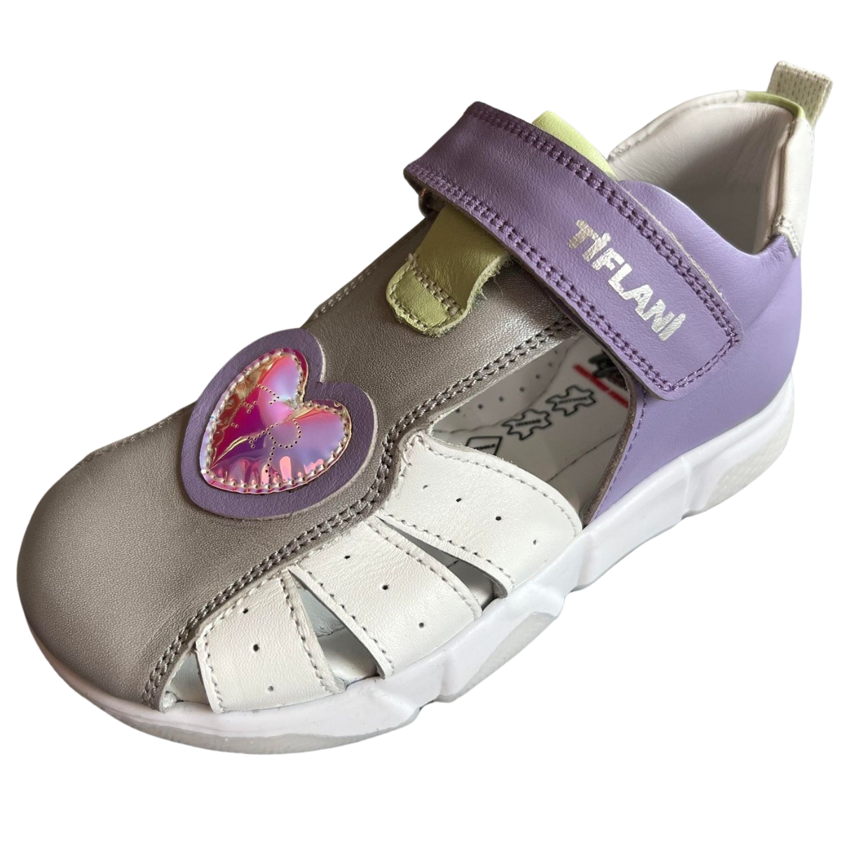 Girls' Closed-Heel Closed-Toe Sandals