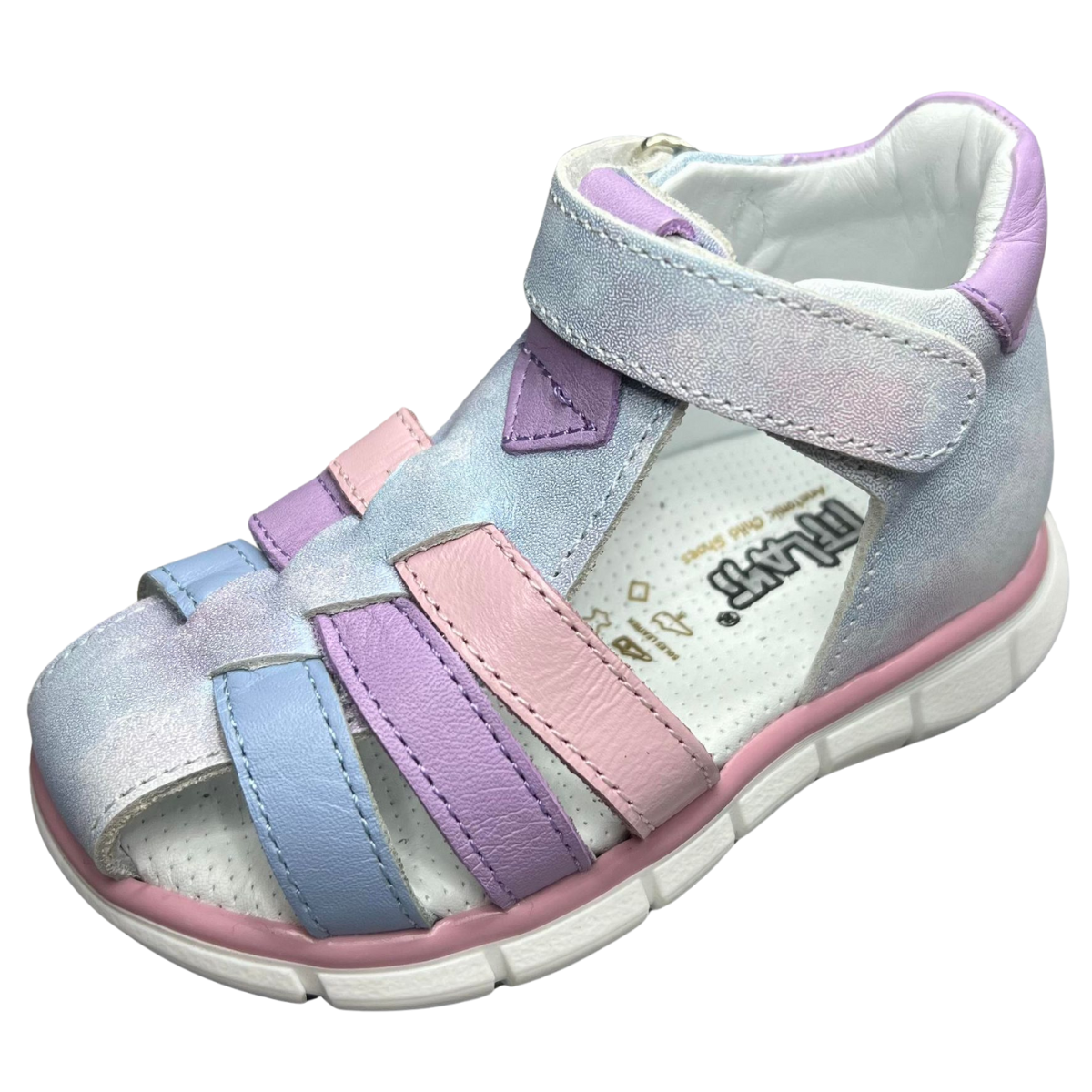 Girls' Closed-Heel Closed-Toe Sandals