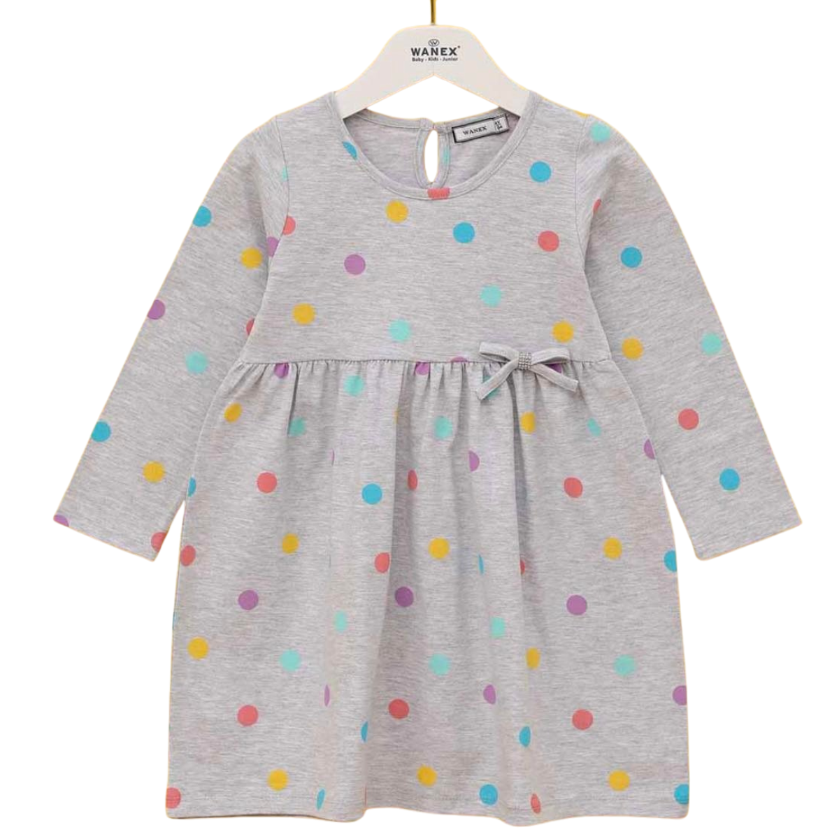 42094 Long-Sleeve Dress for Girls 1-5 years