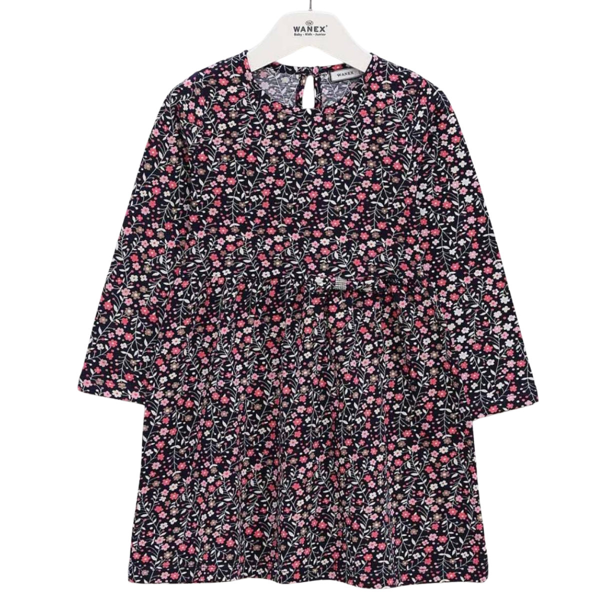 42061 Long-Sleeve Dress for Girls 2-7 years