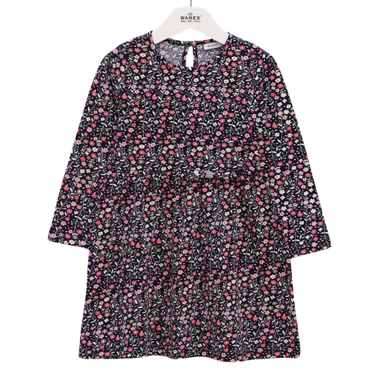 42061 Long-Sleeve Dress for Girls 2-7 years