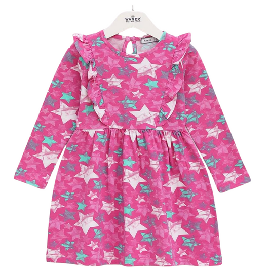 42177 Long-Sleeve Dress for Girls 2-7 years