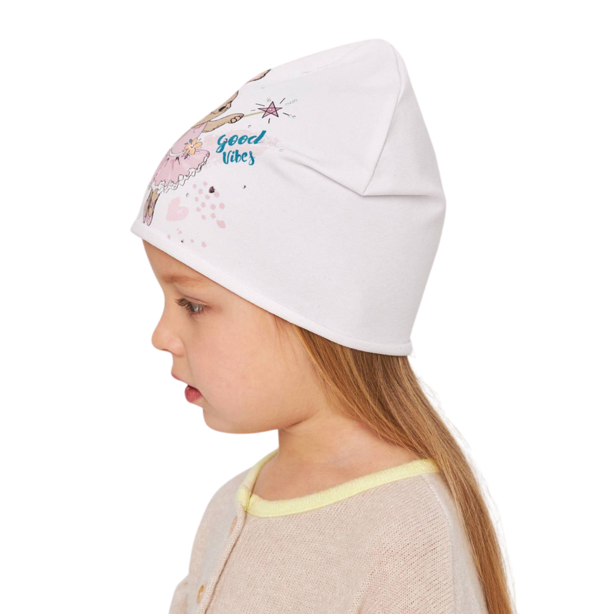 10872 Girls' Cotton Hat – 48-50 cm (9-18 months)