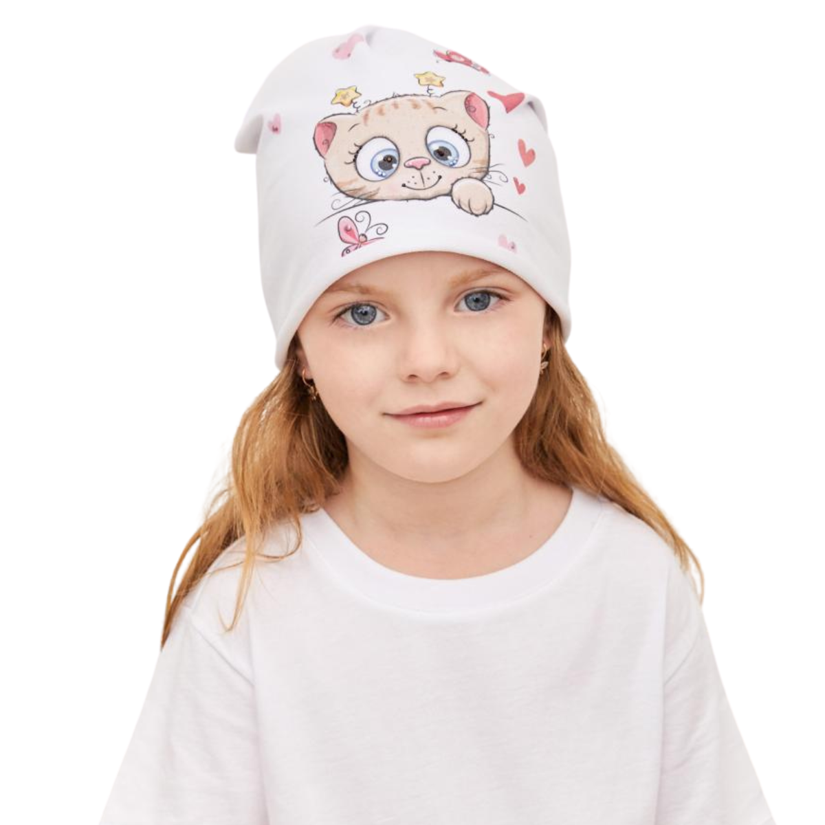 90781 Girls' Cotton Hat –  50-52 cm (+ - 2 years)