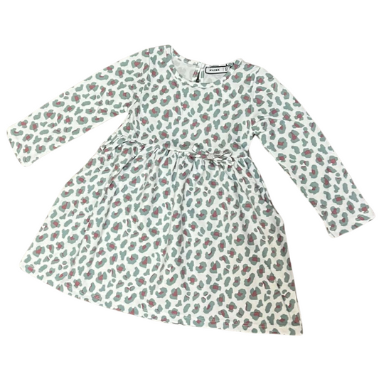 42201 Long-Sleeve Dress for Girls 2-7 years
