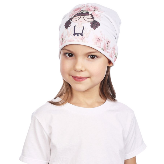 81131 Girls' Cotton Hat - 52-54cm (2.5 - 5 years )