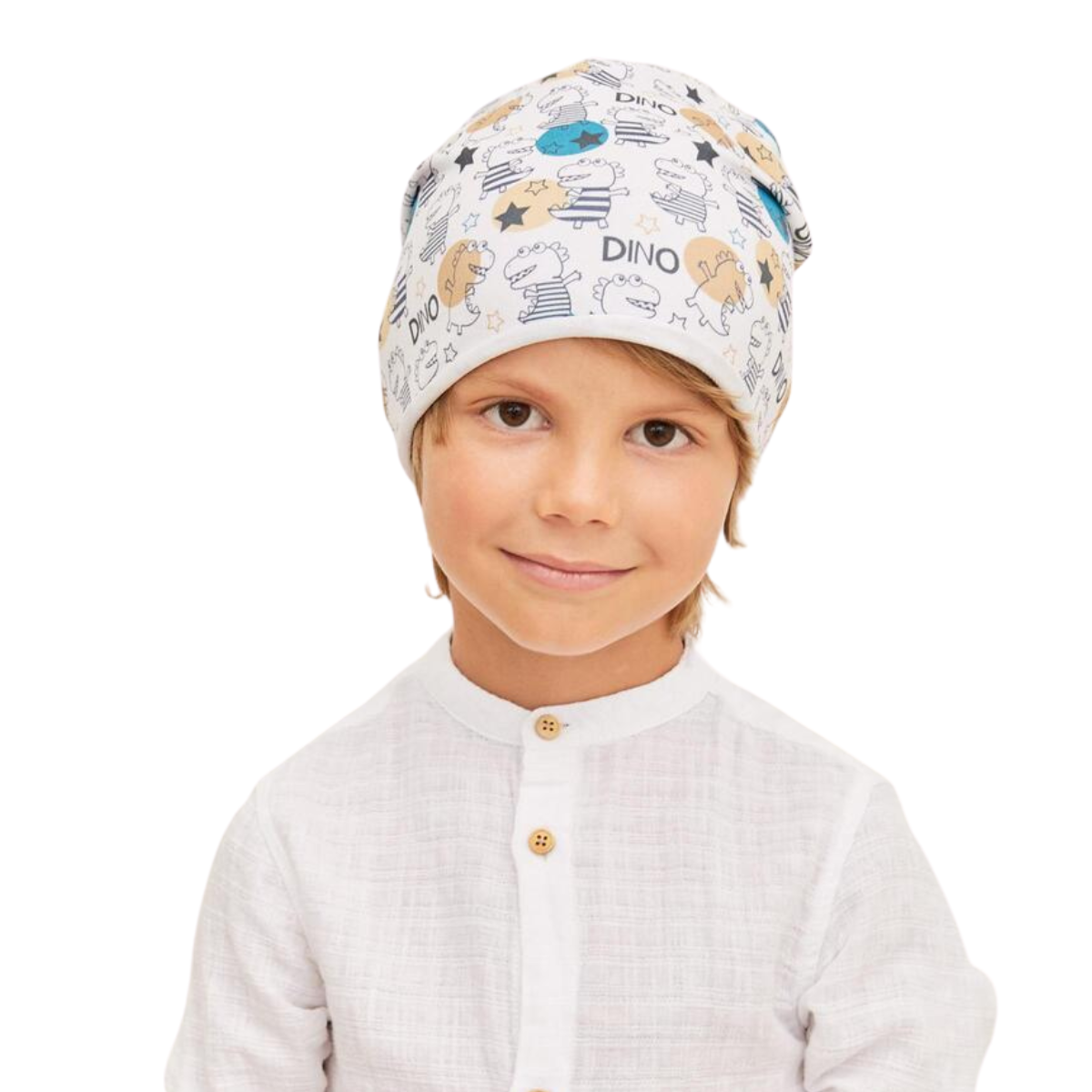 90911 Boys' Cotton Hat – Size 50–52 cm (+- 2 Years)