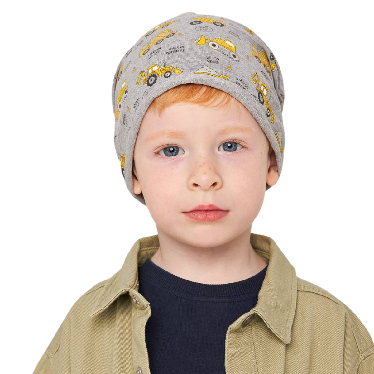 10817 Boys' Cotton Hat – Size 50–52 cm (+- 2 Years)