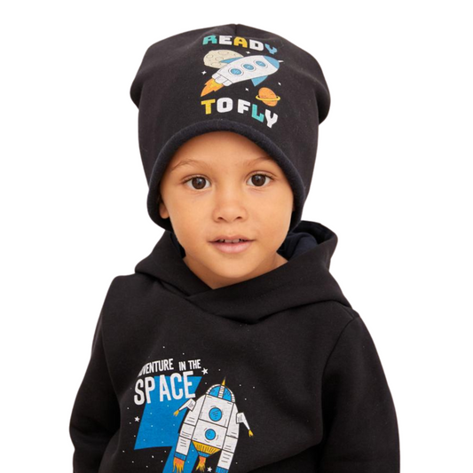 90918 Boys' Cotton Hat – Size 50–52 cm (+- 2 Years)