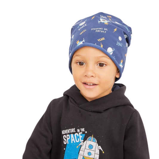 90915 Boys' Cotton Hat – Size 50–52 cm (+- 2 Years)