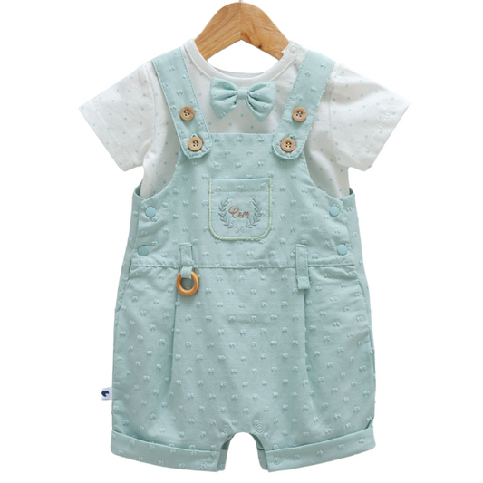 8850 Newborn & Baby 2-Piece Set – Romper and T-Shirt | 100% Cotton | 0-12 Months