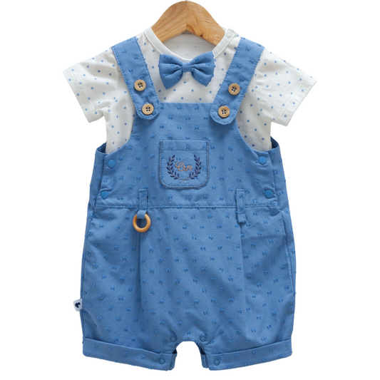 8850 Newborn & Baby 2-Piece Set – Romper and T-Shirt | 100% Cotton | 0-12 Months