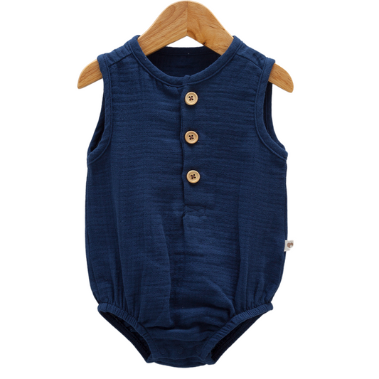 8105 Newborn & Baby Bodysuit – 100% Cotton Muslin | 0-12 Months