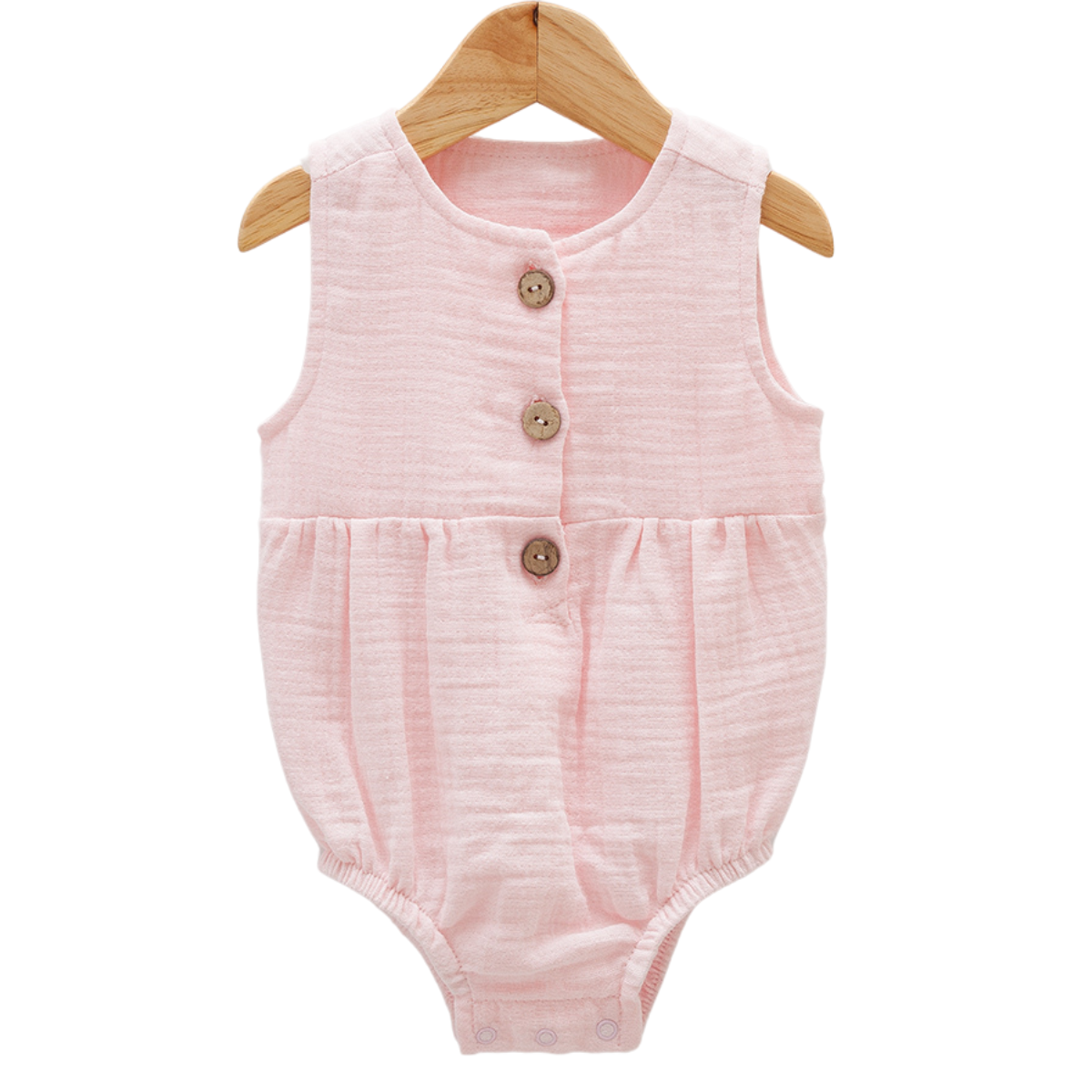 8111 Newborn & Baby Bodysuit – 100% Cotton Muslin | 0-12 Months