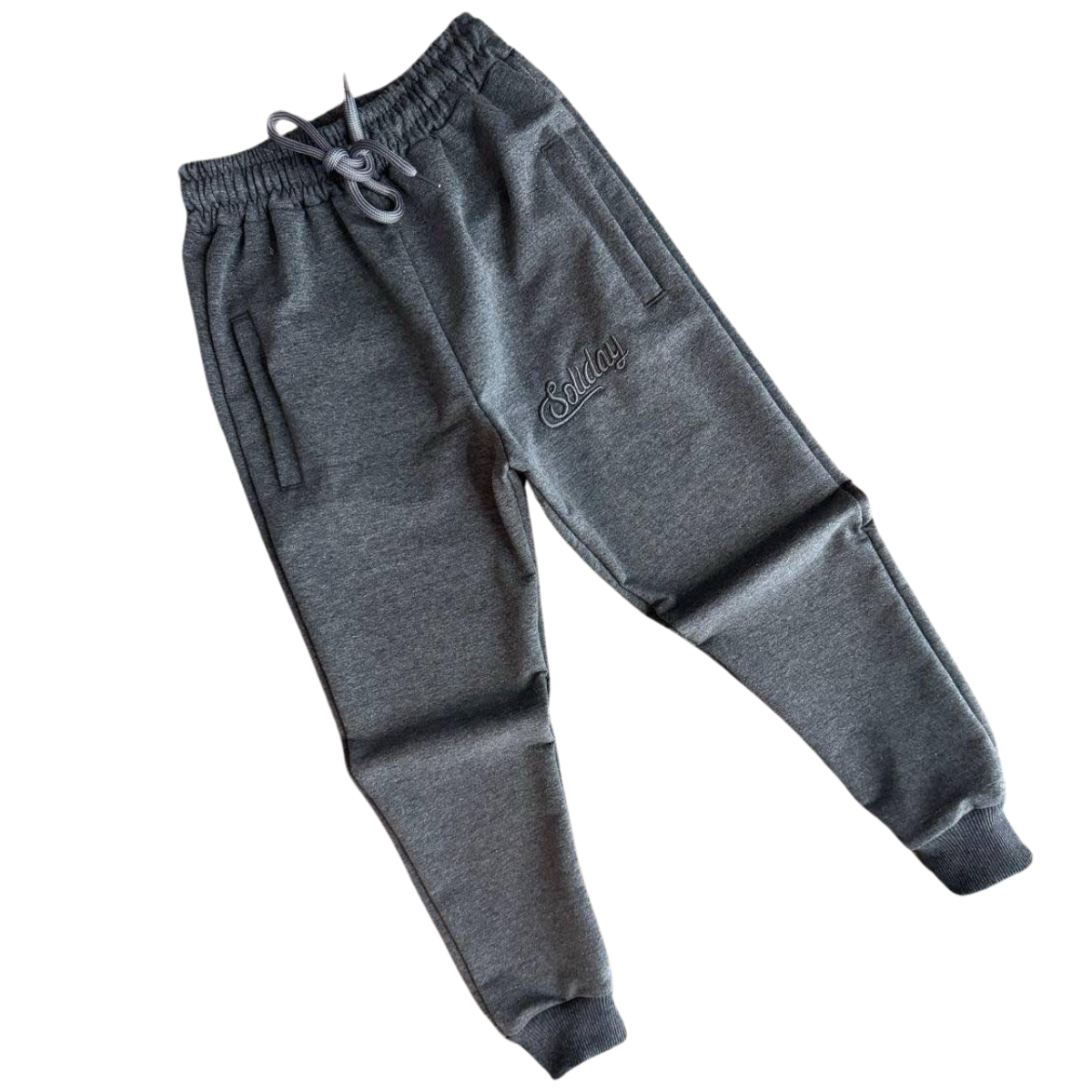 4071 Kids Cotton Jogger Pants | 100% Cotton | Soliday Turkey | Boys & Girls | Soft & Durable | Sizes 4–13 Years (110–155 cm)