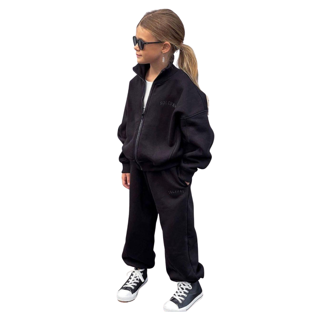 124 Unisex Kids’ Cotton Tracksuit with Fleece Lining | Fall–Winter | 100% Cotton| 4-12 Years (104-146 cm)